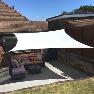 Square shade sail waterproof 4x4m